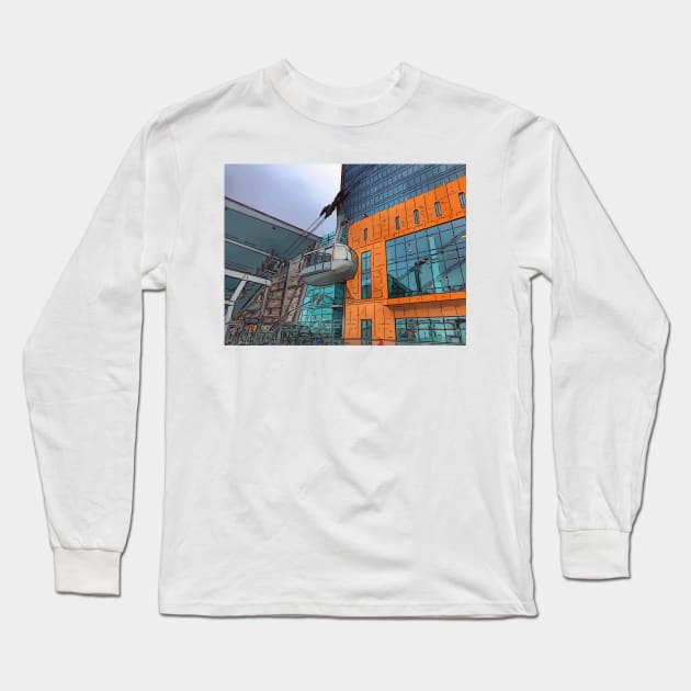 Portland tramway Long Sleeve T-Shirt by WelshDesigns